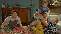 Callum Rebecchi, Toadie Rebecchi, Nell Rebecchi in Neighbours Episode 