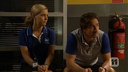 Georgia Brooks, Brad Willis in Neighbours Episode 6837