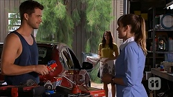 Mark Brennan, Kate Ramsay, Danni Ferguson in Neighbours Episode 