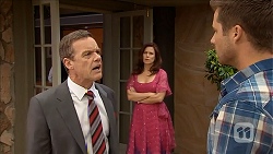 Paul Robinson, Rebecca Napier, Mark Brennan in Neighbours Episode 