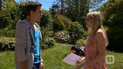 Josh Willis, Amber Turner in Neighbours Episode 