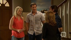 Lauren Turner, Matt Turner, Brad Willis, Terese Willis in Neighbours Episode 6841