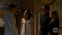 Josh Willis, Imogen Willis, Brad Willis, Terese Willis in Neighbours Episode 6841