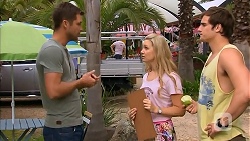 Mark Brennan, Georgia Brooks, Kyle Canning in Neighbours Episode 