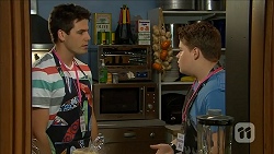 Chris Pappas, Callum Rebecchi in Neighbours Episode 6845