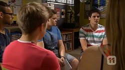 Callum Rebecchi, Chris Pappas in Neighbours Episode 