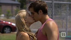 Georgia Brooks, Kyle Canning in Neighbours Episode 