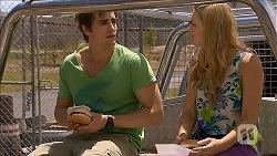 Kyle Canning, Georgia Brooks in Neighbours Episode 