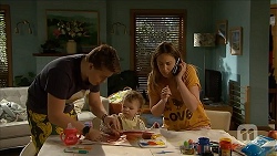 Callum Rebecchi, Nell Rebecchi, Sonya Rebecchi in Neighbours Episode 