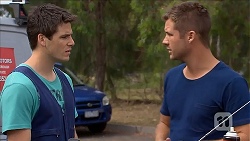 Chris Pappas, Mark Brennan in Neighbours Episode 