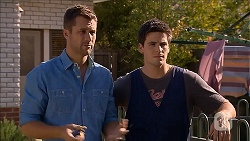 Mark Brennan, Chris Pappas in Neighbours Episode 6856