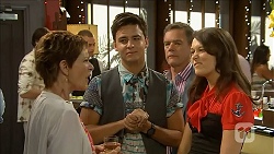 Susan Kennedy, Zeke Kinski, Paul Robinson, Sophie Ramsay in Neighbours Episode 6856