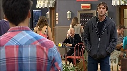 Chris Pappas, Stephen Montague in Neighbours Episode 6856
