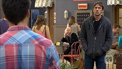 Chris Pappas, Victor Cleary, Stephen Montague in Neighbours Episode 6856