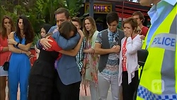 Sophie Ramsay, Paul Robinson, Callum Rebecchi, Sonya Rebecchi, Zeke Kinski, Susan Kennedy, Kyle Canning in Neighbours Episode 