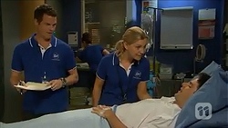 Will Dampier, Georgia Brooks, Chris Pappas in Neighbours Episode 6860