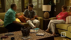 Karl Kennedy, Zeke Kinski, Susan Kennedy in Neighbours Episode 6862