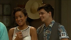 Vic Elmahdi, Zeke Kinski in Neighbours Episode 