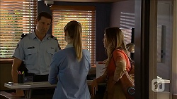 Matt Turner, Danni Ferguson, Sonya Rebecchi in Neighbours Episode 6864