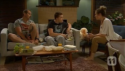 Toadie Rebecchi, Callum Rebecchi, Sonya Rebecchi in Neighbours Episode 