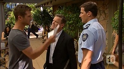 Mark Brennan, Paul Robinson, Matt Turner in Neighbours Episode 