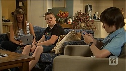 Josie Lamb, Callum Rebecchi, Bailey Turner in Neighbours Episode 6874