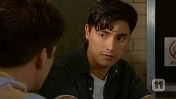 Chris Pappas, Hudson Walsh in Neighbours Episode 6874