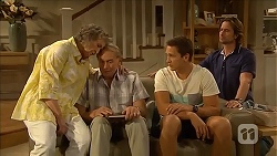 Pam Willis, Doug Willis, Josh Willis, Brad Willis in Neighbours Episode 6876