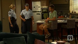 Snr. Const. Kelly Merolli, Mark Brennan in Neighbours Episode 