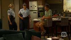 Snr. Const. Kelly Merolli, Mark Brennan in Neighbours Episode 6877