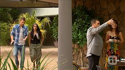 Mark Brennan, Sienna Matthews, Paul Robinson in Neighbours Episode 6878