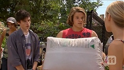 Bailey Turner, Jayden Warley, Josie Mackay in Neighbours Episode 