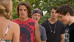 Josie Mackay, Jayden Warley, Bryce Bukowski in Neighbours Episode 6885