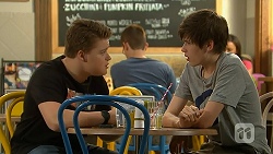 Callum Rebecchi, Bailey Turner in Neighbours Episode 