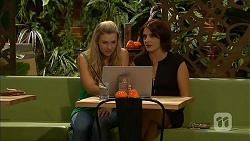 Georgia Brooks, Naomi Canning in Neighbours Episode 