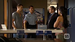 Mark Brennan, Matt Turner, Toadie Rebecchi, Sienna Matthews in Neighbours Episode 