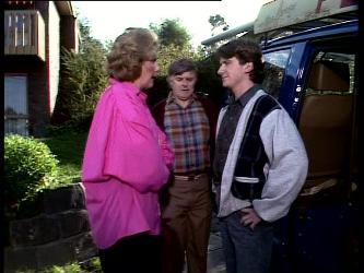 Madge Mitchell, Tom Ramsay, Danny Ramsay in Neighbours Episode 