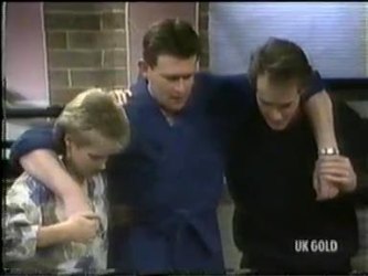 Daphne Clarke, Des Clarke, Graham Gibbons in Neighbours Episode 0301