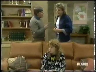 Tom Ramsay, Charlene Mitchell, Shane Ramsay in Neighbours Episode 