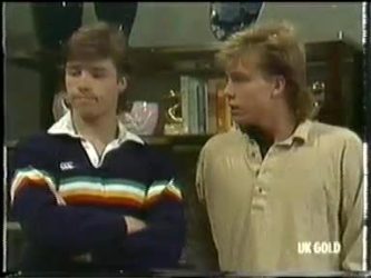 Mike Young, Scott Robinson in Neighbours Episode 