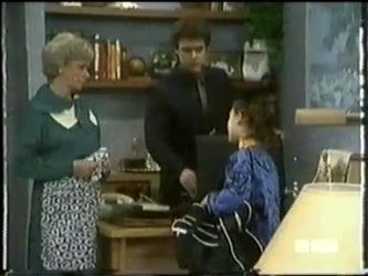 Helen Daniels, Paul Robinson, Lucy Robinson in Neighbours Episode 