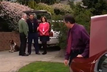 Harvey, Harold Bishop, Joe Scully, Lyn Scully, Karl Kennedy in Neighbours Episode 4420