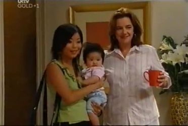 Lori Lee, Maddie Lee, Lyn Scully in Neighbours Episode 