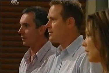 Karl Kennedy, Max Hoyland, Steph Scully in Neighbours Episode 4497