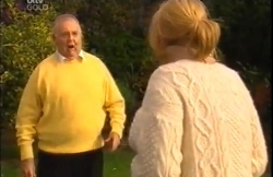 Harold Bishop, Janelle Timmins in Neighbours Episode 