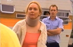 Janelle Timmins, Stingray Timmins, Stuart Parker in Neighbours Episode 