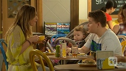 Sonya Rebecchi, Nell Rebecchi, Callum Rebecchi in Neighbours Episode 