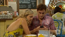 Georgia Brooks, Kyle Canning in Neighbours Episode 