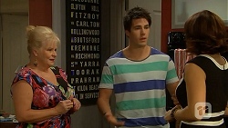 Sheila Canning, Chris Pappas, Naomi Canning in Neighbours Episode 