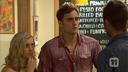 Georgia Brooks, Kyle Canning, Mark Brennan in Neighbours Episode 